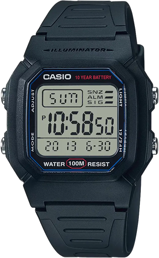 Годинник Casio TIMELESS COLLECTION W-800H-1AVEF